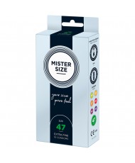 Mister Size 47mm Your Size Pure Feel Condoms 10 Pack