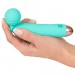 Cuties Silk Touch Rechargeable Mini Vibrator Green