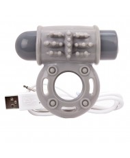 Screaming O Charged OWow Grey Vibrating Cock Ring